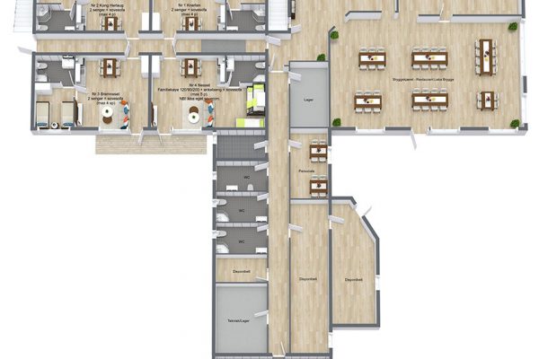 Leka-Brygge-AS---1.-Etasje---3D-Floor-Plan